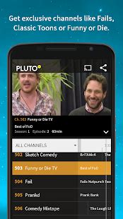 It was founded in 2013 with its base in los angeles. Pluto TV - Android Apps on Google Play