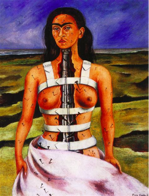 Check spelling or type a new query. 'The Broken Collumn', Frida Kahlo - PopUp Painting