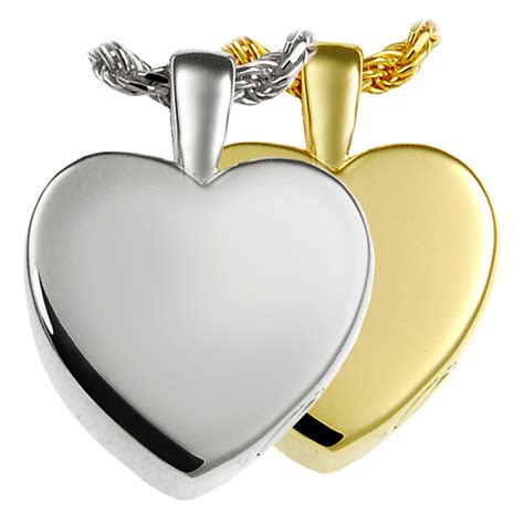 Pet cremation jewelry is a special way to remember your departed companion and keep them close forever. Small Classic Heart Pet Cremation Jewelry