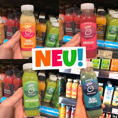 Das produkt innocent wird bei kaufland derzeit nicht rabattiert angeboten. INNOCENT SMOOTHIES 💙💚🧡 ️ in 2020 | Kinderschokolade ...