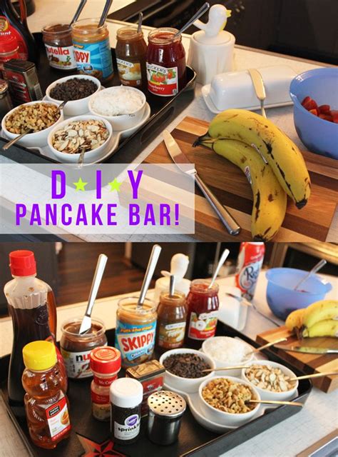 Your bar should include, at minimum, a mild pico de gallo and a spicy salsa option to appease both sides of the heat spectrum. DIY Pancake Bar! | Pancake bar, Pancake party, Breakfast party