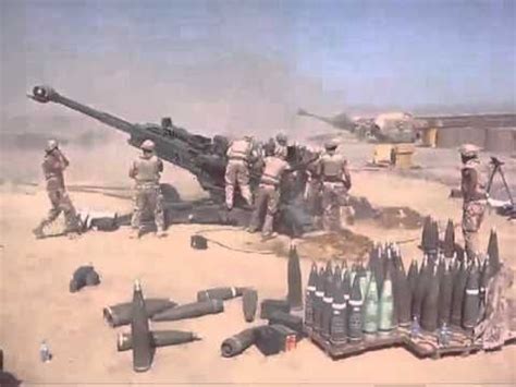 Overseas press club, new york: US Marines M777 Howitzer 155mm in Afghanistan