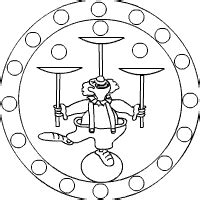 A mandala is a geometric configuration of symbols. Fasching-Mandala im kidsweb.de