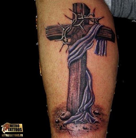 Guys considering different cross tattoo ideas…view post. Pin on Tatouages