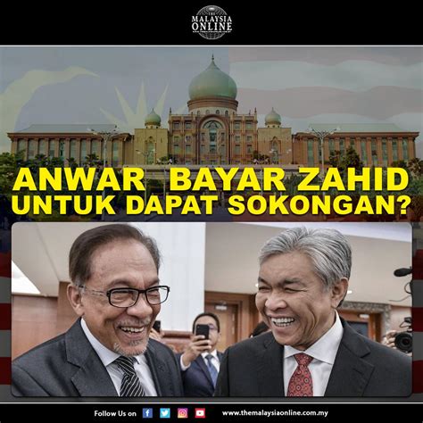 What happens to the 100 charges? Anwar Bayar Zahid Untuk Dapat Sokongan? - The Malaysia Online