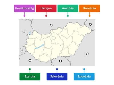 Osztály magyarország szomszédos országai térkép | groomania Magyarország szomszédos országai - Tananyagok