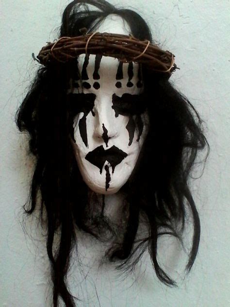 Over the weekend, the rock prodigy not only crushed the drum part from the band's 2004 track duality, but did so while wearing a jay weinberg mask (even though joey jordison was slipknot's drummer on that song). Joey jordison mask | Halloween face makeup, Halloween face ...