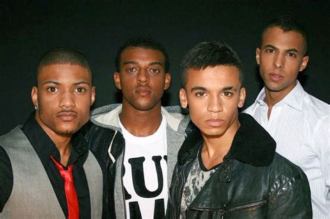 Members of the british boy band jls. JLS head back to the recording studio as Marvin Humes ...