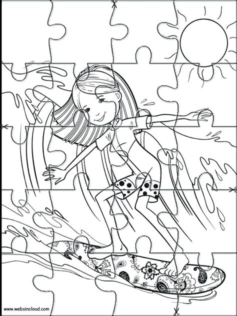 Jigsaw Puzzle Coloring Pages at GetColorings.com | Free ...