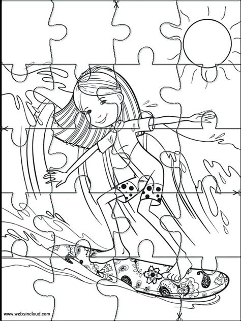 They're great for all ages. Jigsaw Puzzle Coloring Pages at GetColorings.com | Free ...