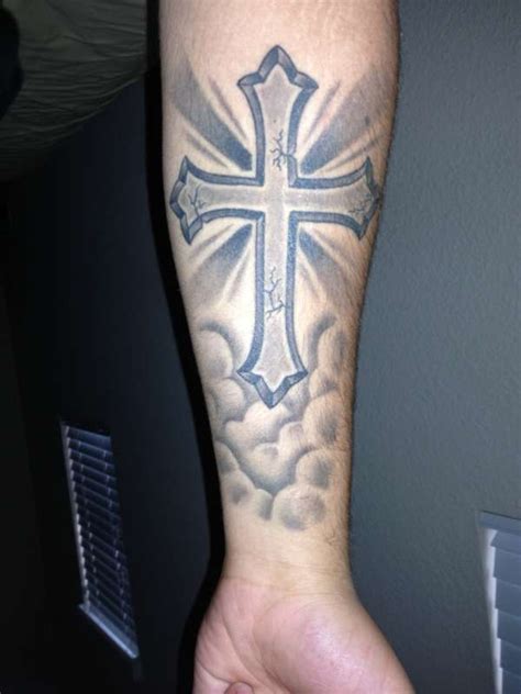 Cloud tattoos are usually used as they may be used to encircle an assortment of different tattoos tattoos that reflects the character and reflects the god. Cross with clouds tattoo