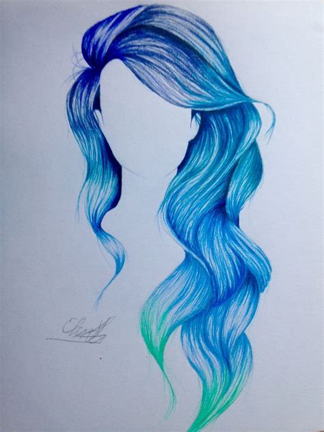 We did not find results for: Blue mermaid ombré hair drawing. Was so much fun to draw ...