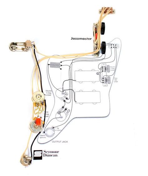 Hundreds of free electric guitar & bass wiring diagrams & guitar wiring resources. Fender Vintage Traditional Jazzmaster Guitar Pre-Wired ...