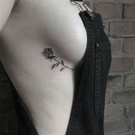 New trends tattoo, scene and emo tattoo. Rose Tattoo Breast