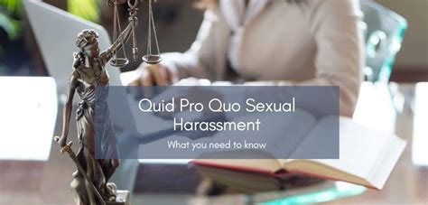 Reinstatement clauses don't usually reset a policy's terms, but they do allow the policy to restart coverage for future claims. Quid Pro Quo Sexual Harassment Definition - Leichter Law Firm PC