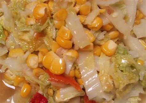 Koreksi rasa, angkat jika tumis sawi sudah matang. Resep Tumis sawi putih dan jagung oleh Dapoer Neng Ulien ...
