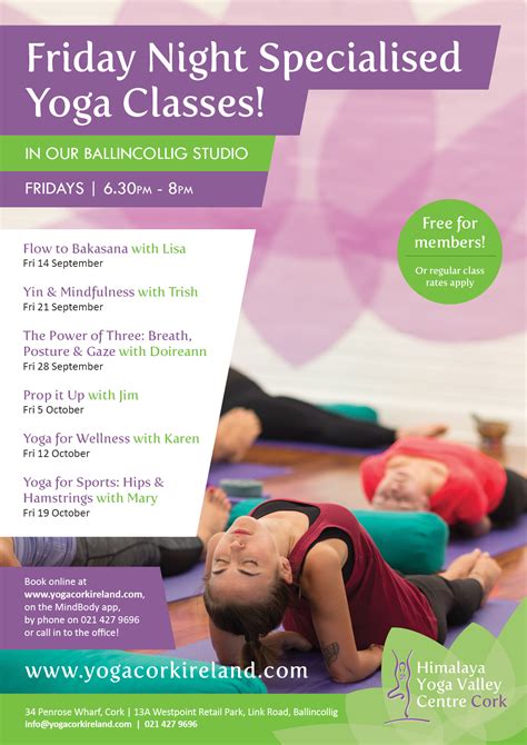 Friday Night Specialised Classes in Ballincollig - Himalaya Yoga Valley ...