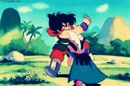 Part of the dragon ball fan club. Yamcha Dead Android Kill GIFs - Find & Share on GIPHY