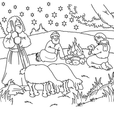 De herders heetten wybren, mark en menno. Kleurplaat Kerst kleurplaat (1967) | kleurplaten | Bible coloring sheets, Christmas coloring ...