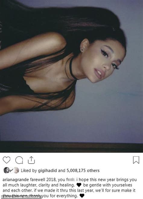 Ariana grande is an american singer and actress who has a net worth of $45 million. New photo Ariana Grande captions selfie 'Farewell 2018, you f***' on New Year's Eve after her ...