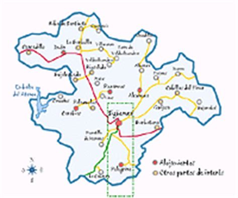 Mapa de la alcarria guadalajara. Senderismo de Sigüenza a Pelegrina