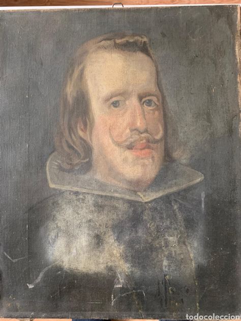 Durante el largo y crucial reinado de felipe iv la monarquía hispánica. retrato del rey felipe iv. copia de diego veláz - Comprar ...