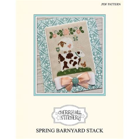 *baby daffy* cross stitch pattern. Spring Barnyard Stack Downloadable PDF Cross Stitch ...