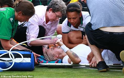 The american had won the. Bethanie Mattek-Sands suffers knee injury at Wimbledon ...