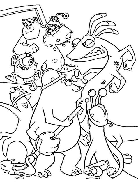 Monsters inc coloring pages pdf. Monsters, inc. coloring pages. Download and print Monsters ...