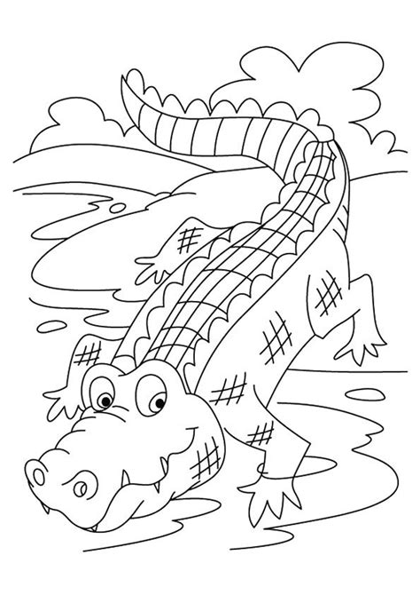 Animal coloring pages for children: Top 10 Crocodile Coloring Pages For Your Toddler | Раскраски