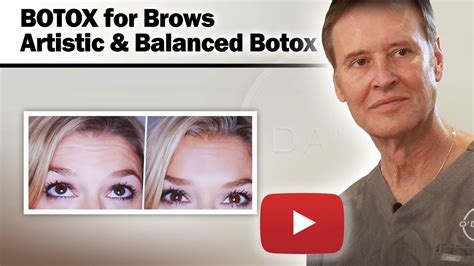 If you are having a good. BOTOX for Brows - Artistic And Balanced Botox - YouTube