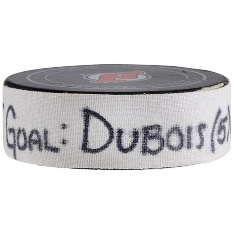 Le (grand) intérêt du canadien confirmé par elliotte friedman. Pierre-Luc Dubois Columbus Blue Jackets Game-Used Goal Puck from December 8, 2017 vs. New Jersey ...