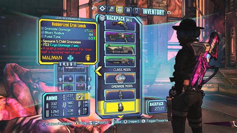 Just as in borderlands 2, a claptrap unit is here to guide you through the area. Borderlands The Pre-Sequel Legendary Weapons Guide: Legendary Eridian Vanquisher Class Mod - YouTube