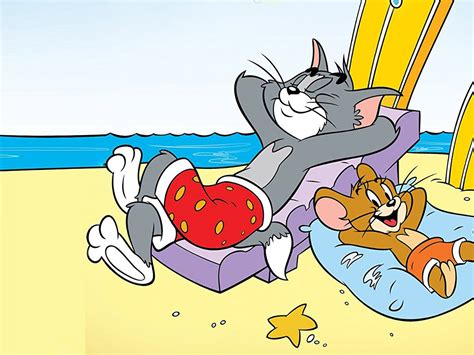 Veteran abc announcer ernie anderson, who narrated the pilot episodes and died of cancer in 1997, was replaced by tom kenny when it became a series. Tom And Jerry Summer Holidays Hd Wallpaper 2560x1600 ...