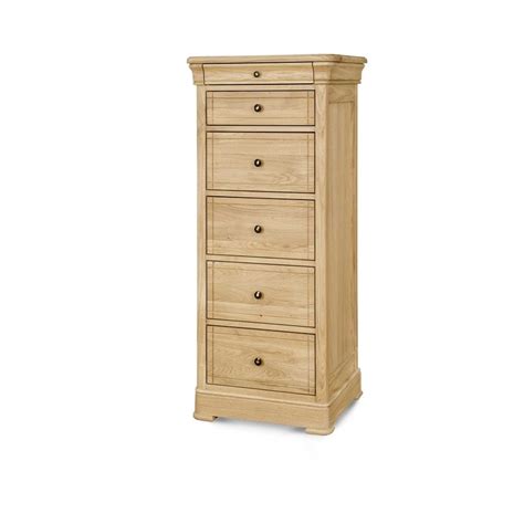 A bedroom can look simple, spacious and airy even if it's long and narrow. Mountford Tall & Narrow Bedroom Chest - 6 Drawers - The ...