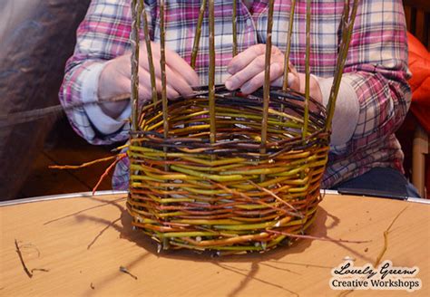 In the afternoon, we work with a couple of children to weave the trunk and the branches onto the fence. Willow Basket Weaving Workshops on the Isle of Man ...