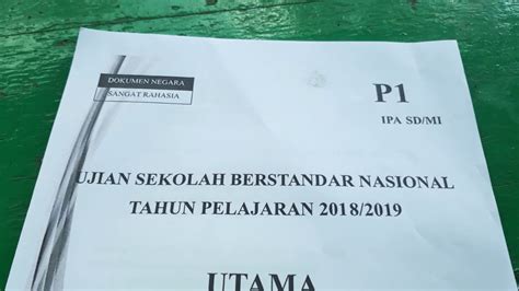 Soal usbn kimia sma 2017 2018 dan kunci jawaban pembahasannya ini merupakan soal terbaru yang akan saya bagikan secara gratis dalam postingan kali ini. Pembahasan Soal USBN SD MI 2019 IPA (Part 1) - YouTube