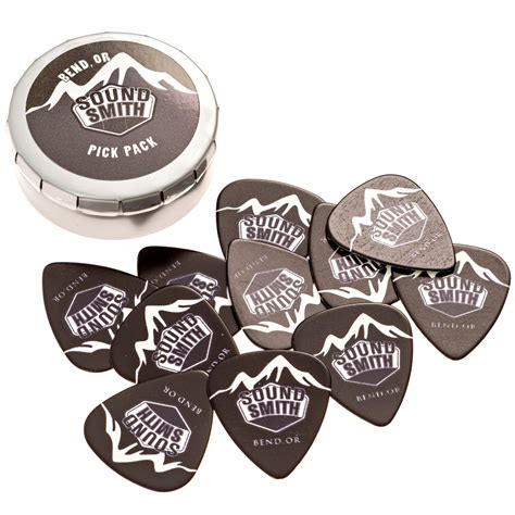 Sound Smith Medium Guitar Picks - 12 pick pack with case | Guitar picks, Guitar, Picks