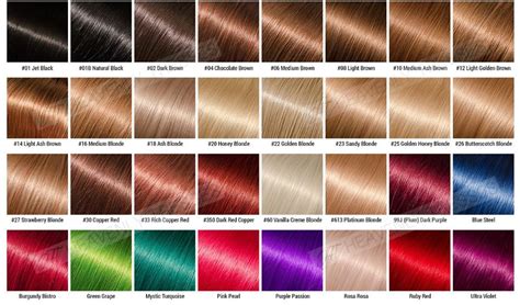 What shade of purple are you hoping to achieve? Hair Color Chart| Custom Colored Lace Wigs - Heavenly Tresses
