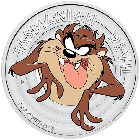 Subscribe, like and click the notification bell for. 2018 LOONEY TUNES - TASMANIAN DEVIL 1/2oz Silver Proof ...