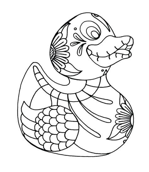 Download or print easily the design of your choice with a single click. Cute Duck Coloring Pages at GetColorings.com | Free ...