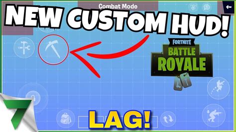 Battle royale by epic games. NEW UPDATE, NEW CUSTOMIZE HUD and lag?! | Fortnite Mobile ...