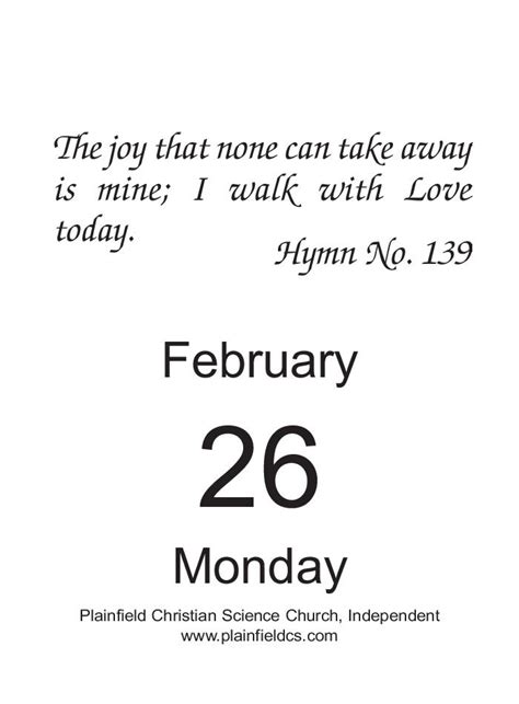 Let's start at the beginning. Pin by Plainfield Christian Science C on Daily Calendar ...