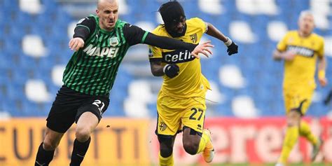 Sohm, balogh, valenti (84′ dierckx), gagliolo, kucka, man (70′ brugman), brunetta. Le statistiche di Sassuolo-Parma 1-1: tanto attacco, ma ...