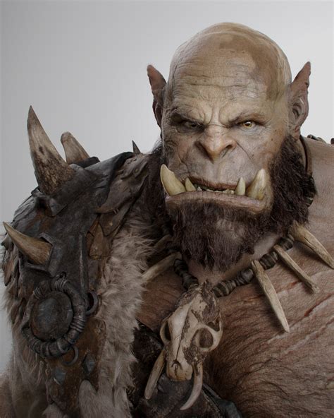 The orcs, following the second war, were almost all held in the internment camps of the alliance. Warcraft Movie Photos Introduce Ogrim the Orc | Art ...