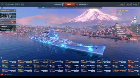 A 155mm cmdr and a 203mm cmdr. World of Warships Gameplay #30 - ARP Takao - Kraken ...