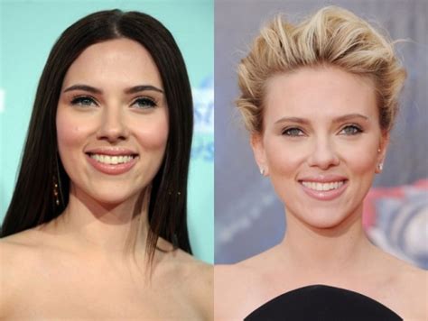 Peplum catfight blonde vs brunette. Scarlett Johansson | 17 Blonde vs Brunette: Celebrity Hair ...