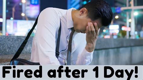 So the best way to explain being fired is to say you made a mistake and you learned from it, and then give an example of how used the experience to improve and grow as a professional. How I Got FIRED After My First Day On The Job - YouTube