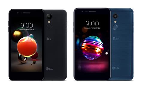 هواتف LG K10، K8 2018 التركيز على الصور