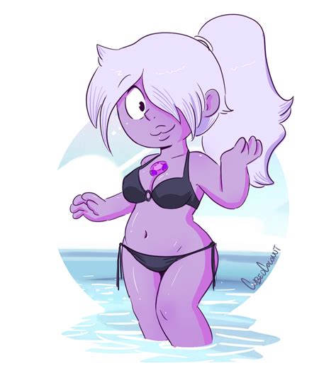 Ze is featured hier doen haar favoriete dingen: Bikini Amethyst! | Steven Universe | Know Your Meme